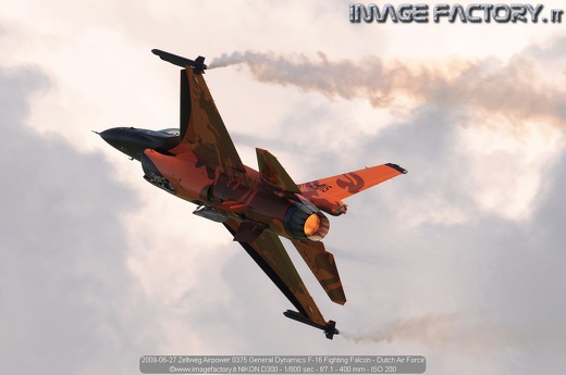 2009-06-27 Zeltweg Airpower 0375 General Dynamics F-16 Fighting Falcon - Dutch Air Force